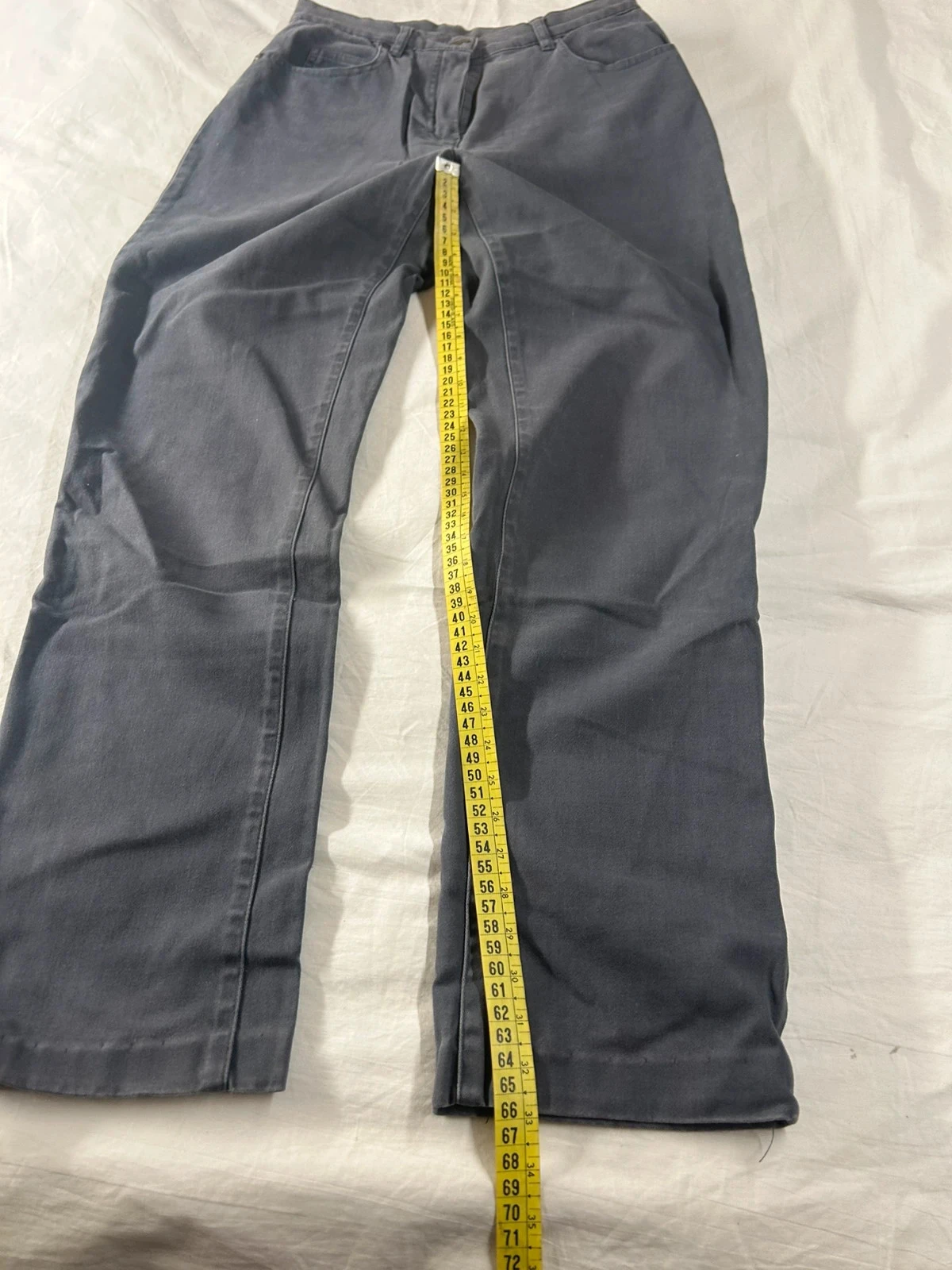 Cama®u high-waisted grey jeans size 38 – photo 5